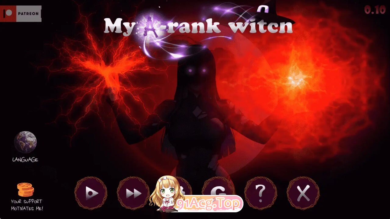 我的A级魔女 My A-rank Witch v1.1支持 双端 AI汉化版 预览图