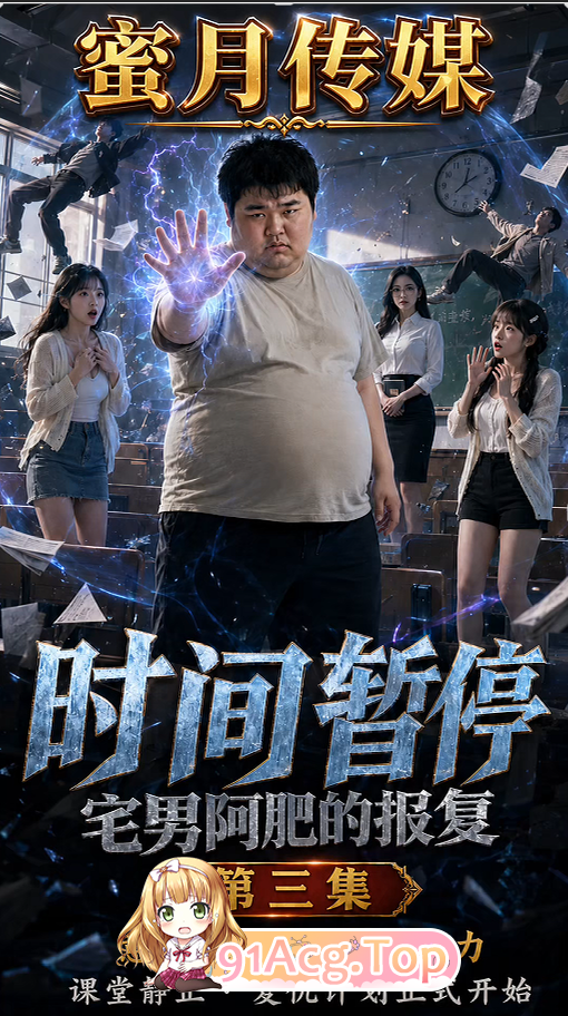 AI短剧-时间暂停：宅男阿肥的报复-第1-3集 动漫视频 PC端 预览图