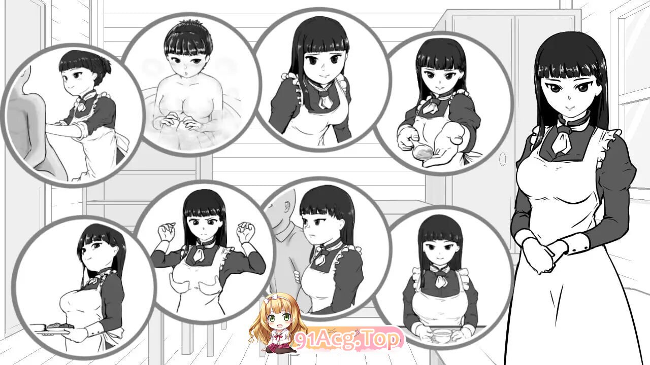 在别馆与女仆的疗养生活 離れでメイドと療養性活v1.0 PC端 汉化版 预览图