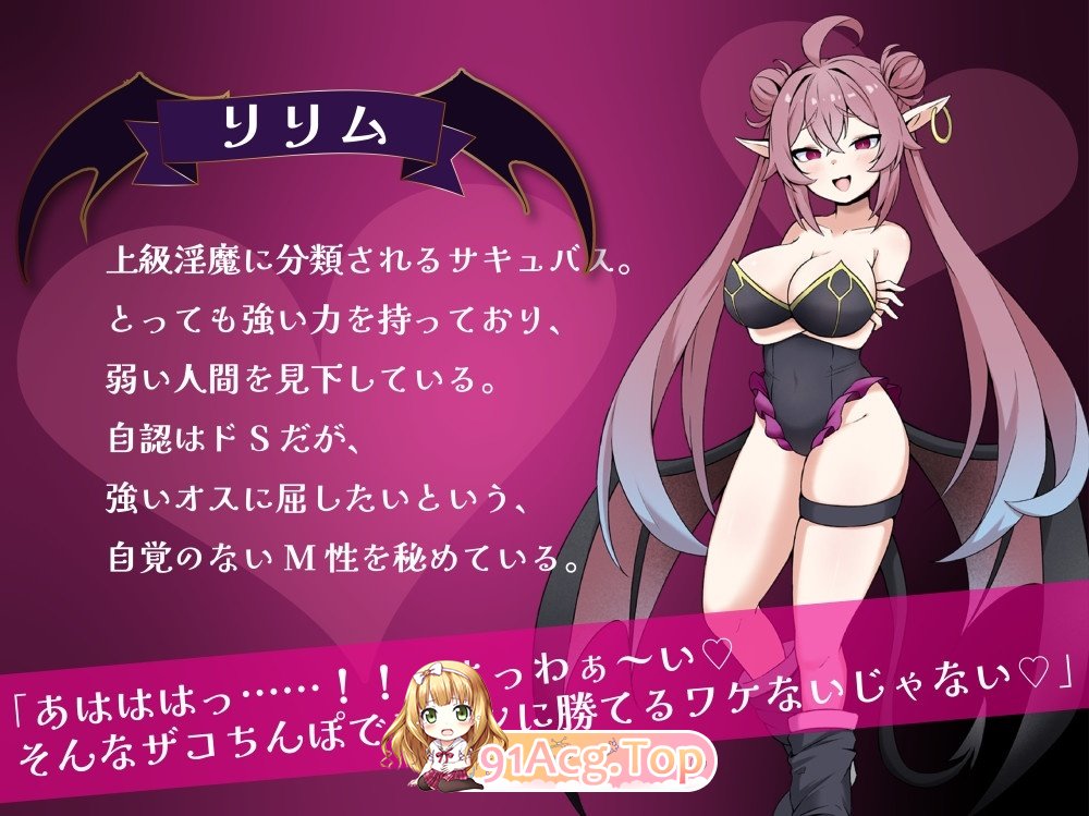 莉莉姆任务 ～让嚣张的魅魔明白什么叫性交！ PC端 AI汉化版 预览图