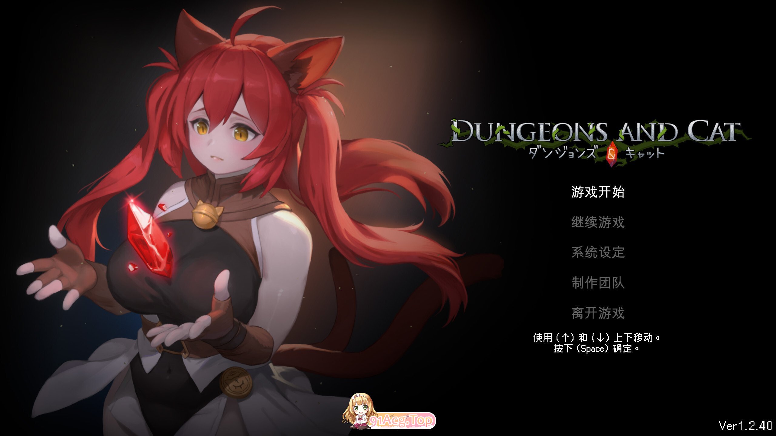 猫与地下城 ダンジョンズ & キャット Dungeons And Cat v1.2.40 官方中文步兵版 PC端 官中高清版 预览图