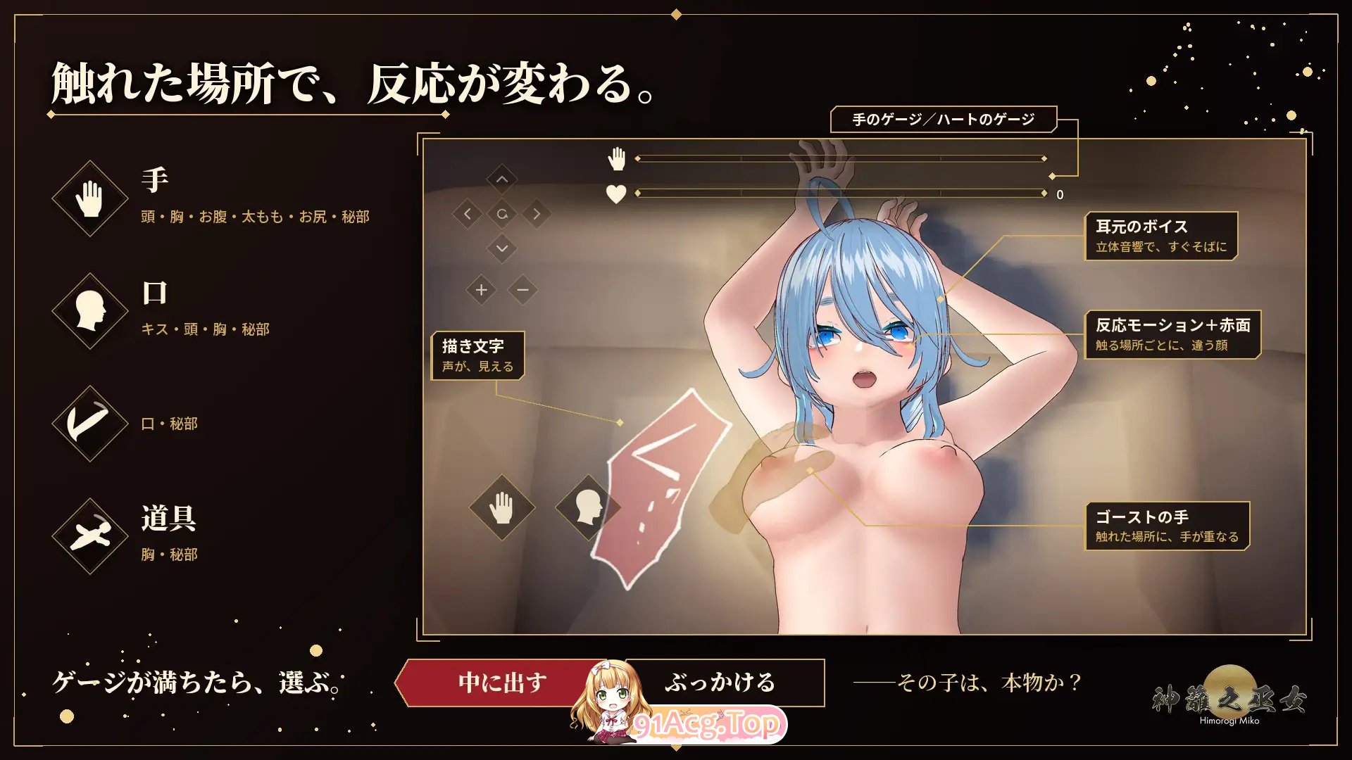 真品向内，赝品向外。——识破魅魔所化之巫女—神篱之巫女 PC端 官中版 预览图