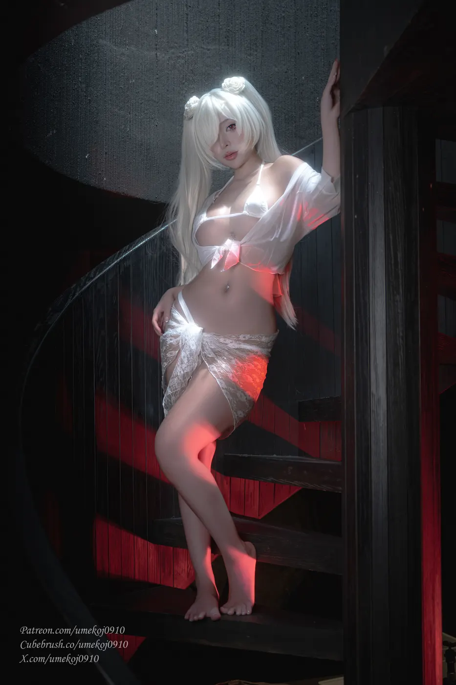 Umeko J - 灰姑娘 Cinderella Crystal Wave NIKKE 套图 预览图