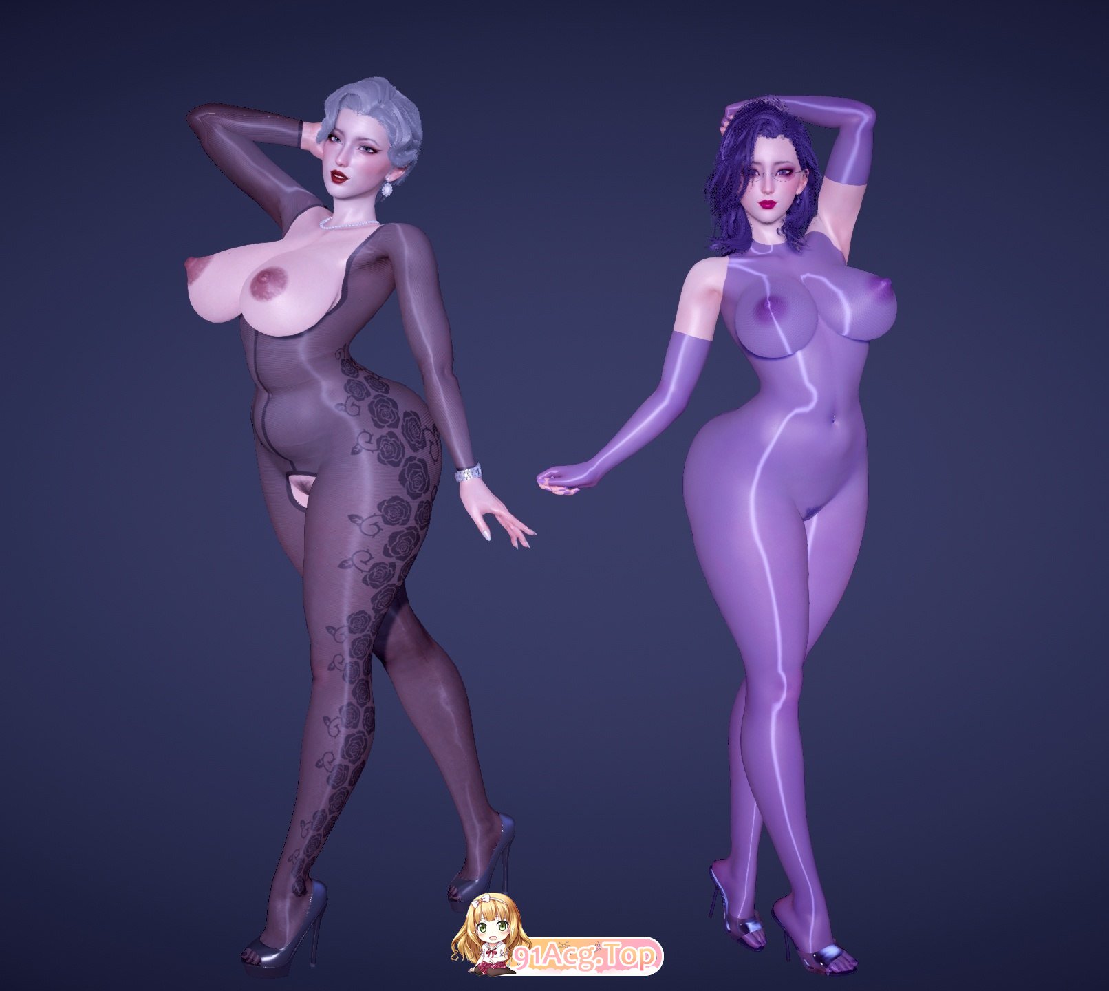 3D荡艳母 漫画图集 PC端 预览图