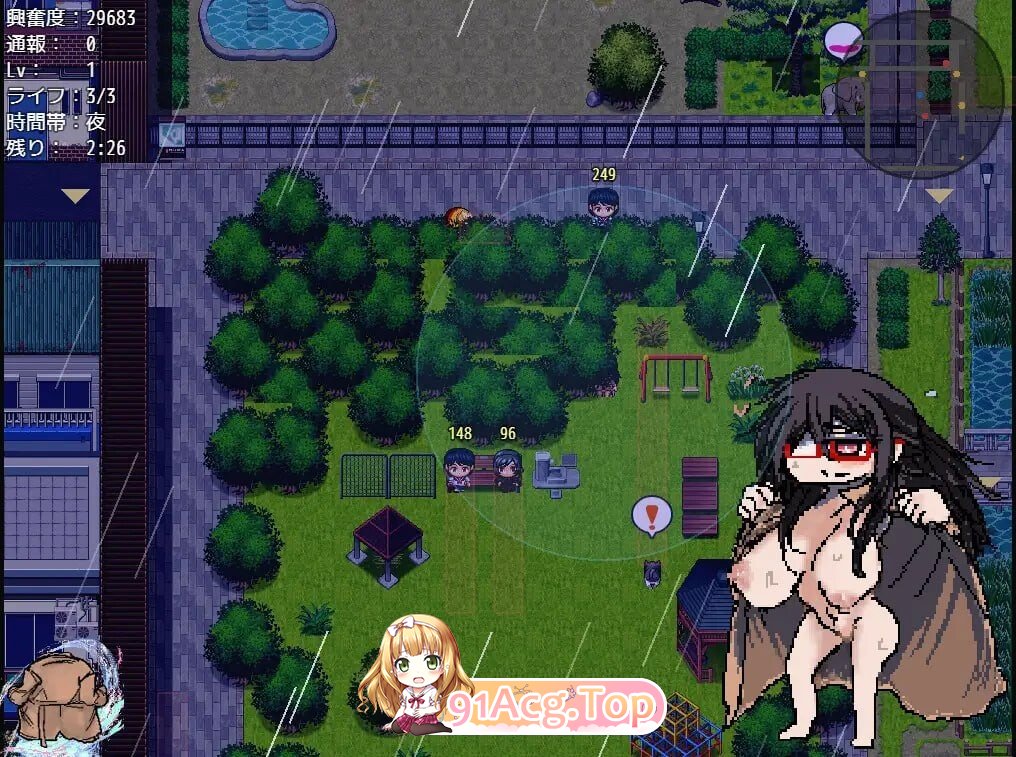 循环 - 露出肉鸽-ナイトループ-露出ローグライト PC端 汉化版 预览图