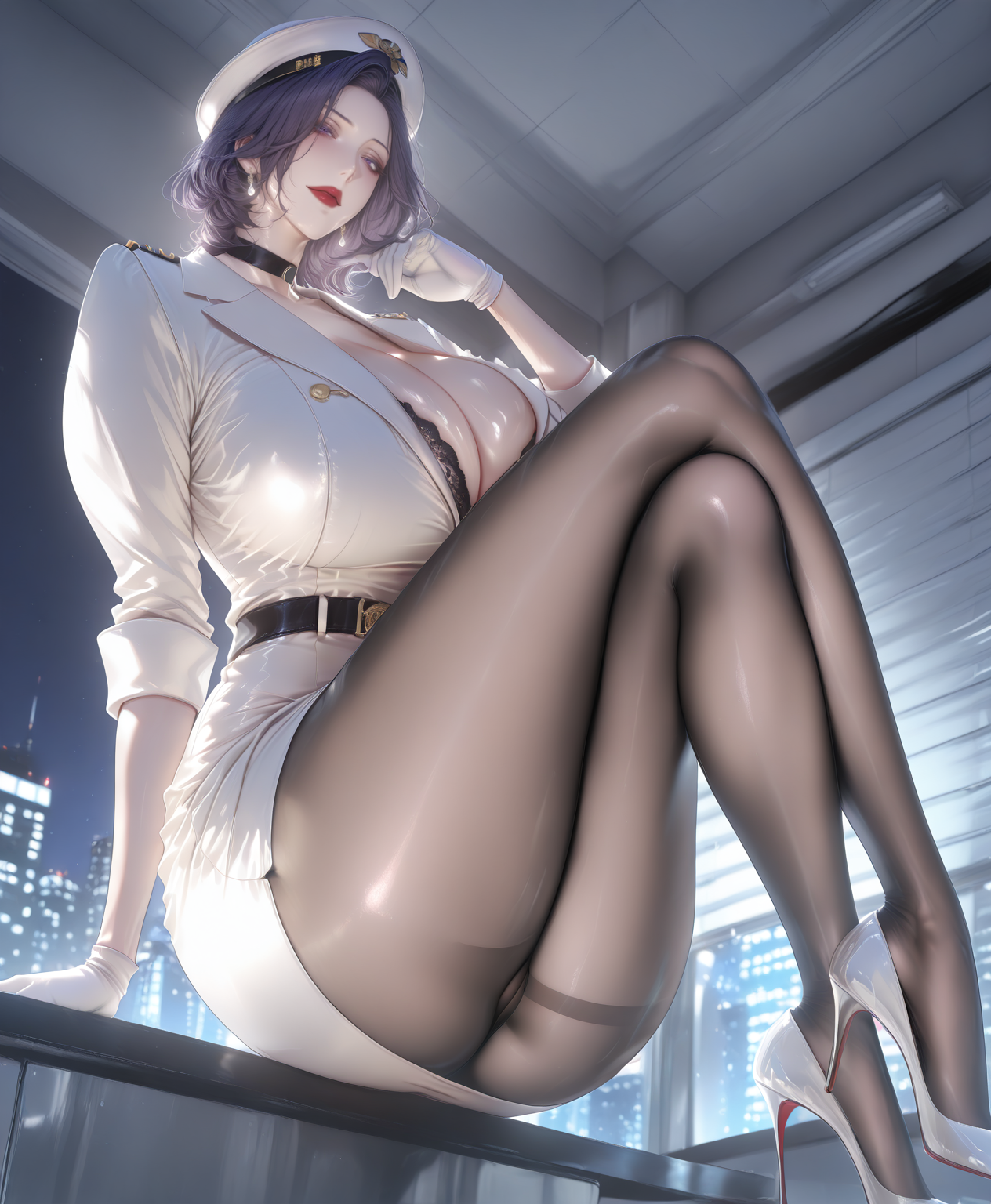 AI图包 护士金美婷+警官金美婷 漫画图集 PC端 预览图