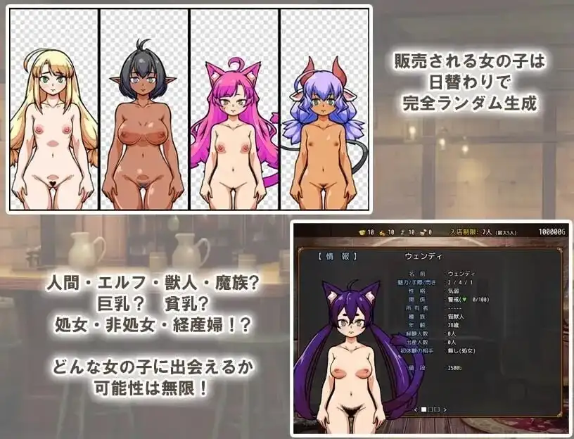 与流民少女共谱的食堂繁荣记1.0.5 PC端 官中版 预览图