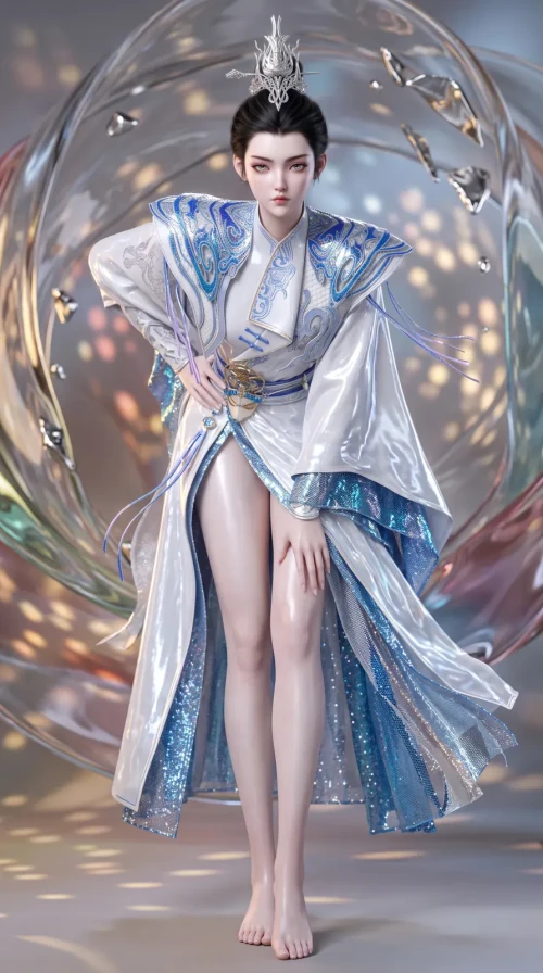 AI绘画元未央-择日飞升 漫画图集 PC端 预览图
