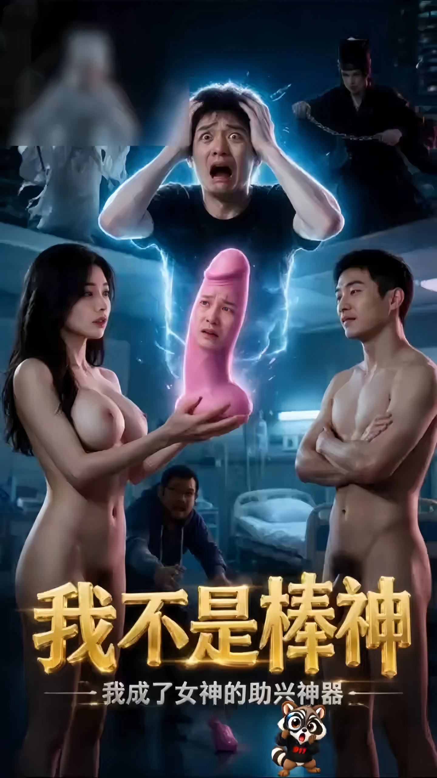 AI动画AI短剧我不是棒神1-3集 漫画图集 PC端 预览图