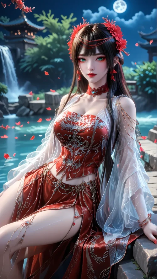 AI绘画青襞-择日飞升 漫画图集 PC端 预览图