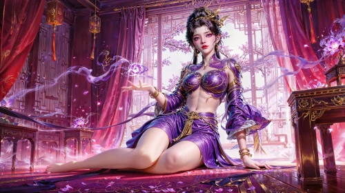 AI绘画多角色-牧神记 漫画图集 PC端 预览图