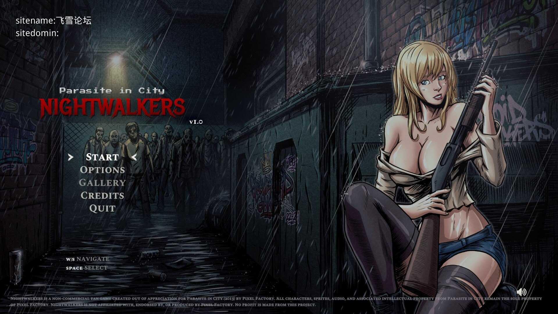 城市附着虫：夜行者/Parasite in City: Nightwalkers/生肉 PC端 日文原版 预览图