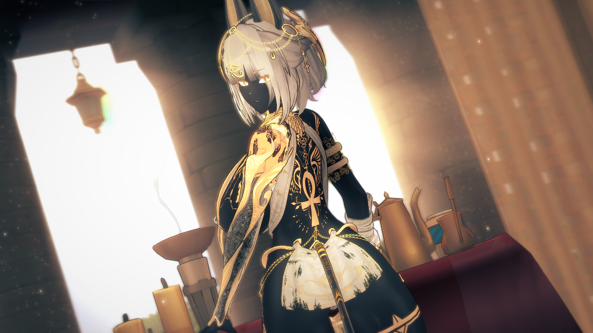 自购 恋活 作者14 服装卡 outfit3埃及猫 PC端 预览图