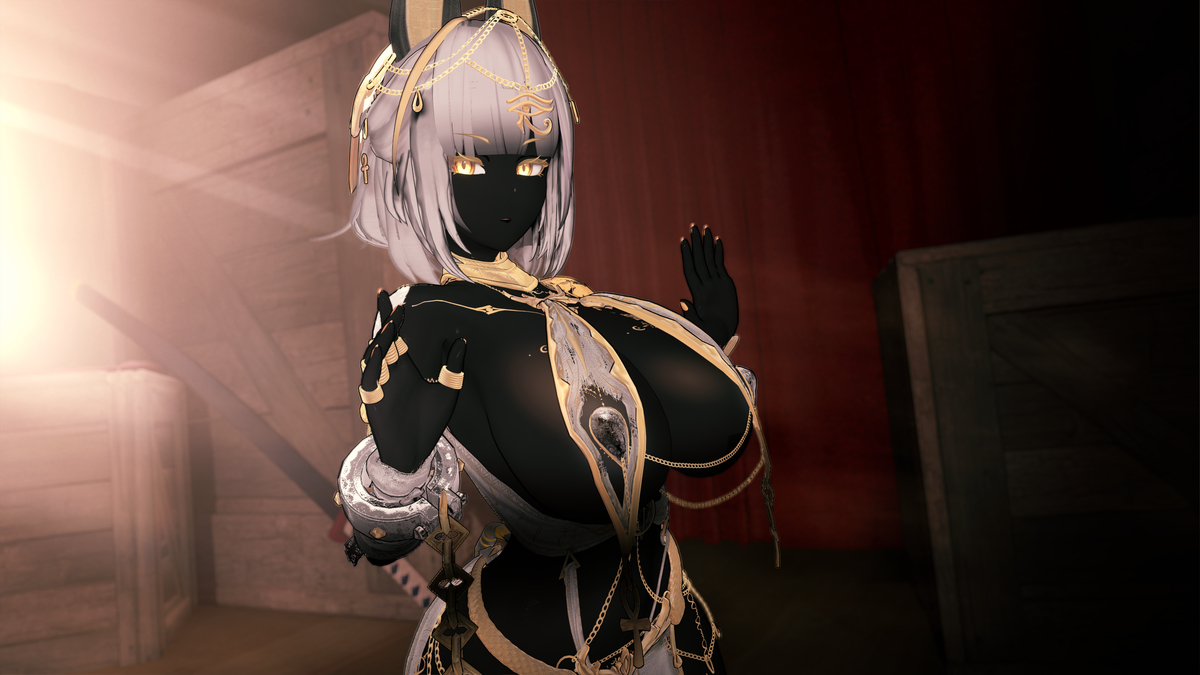自购 恋活 作者14 服装卡 outfit3埃及猫 PC端 预览图