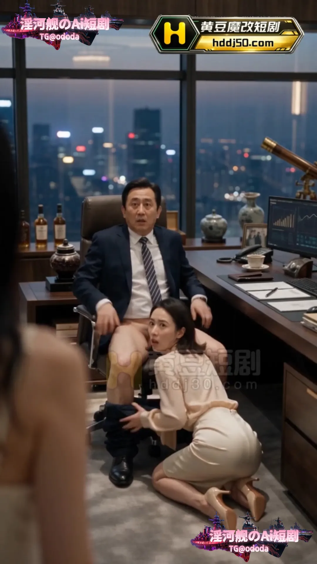 AI短剧《我绑定了受控人设收服系统》第1-2集 动漫视频 PC端 预览图