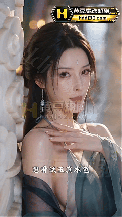 度夸雷AI短剧《花魁试玉录》EP1-5，绝色古风 动漫视频 PC端 预览图