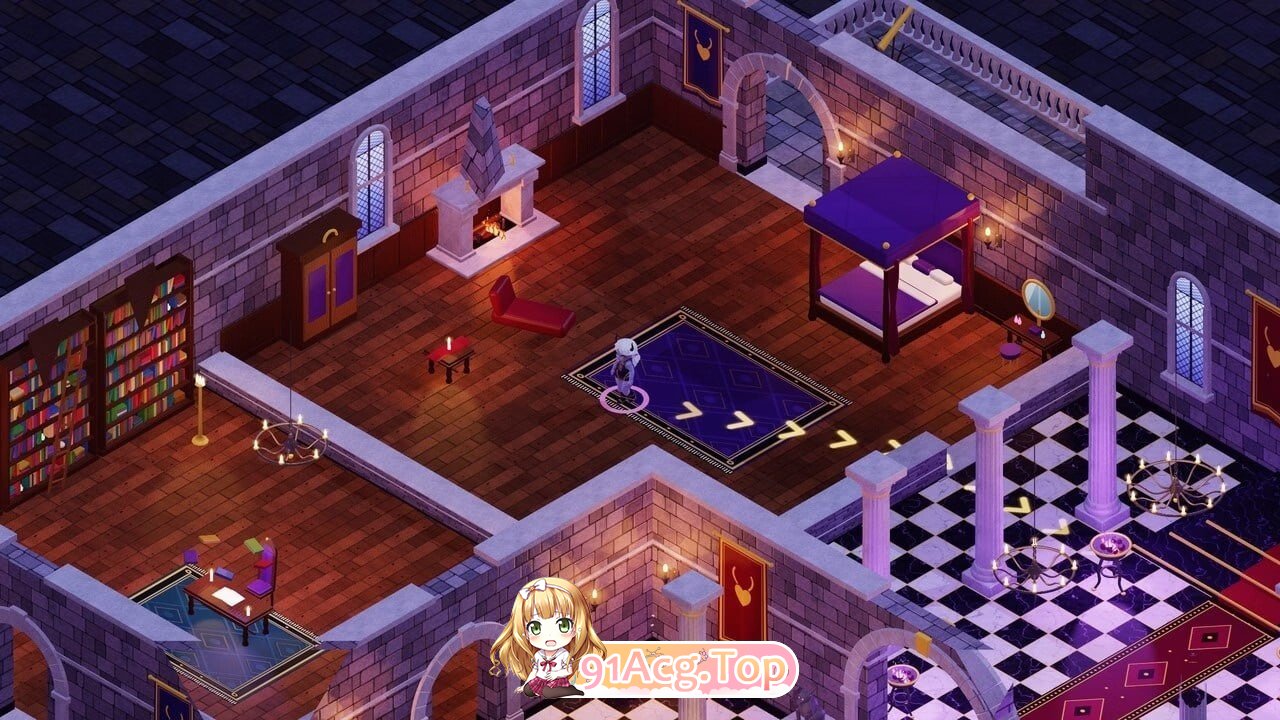 那次心脏病发作让我转生成了暗黑大陆最令人恐惧的魔王女王 PC端 官中版 预览图