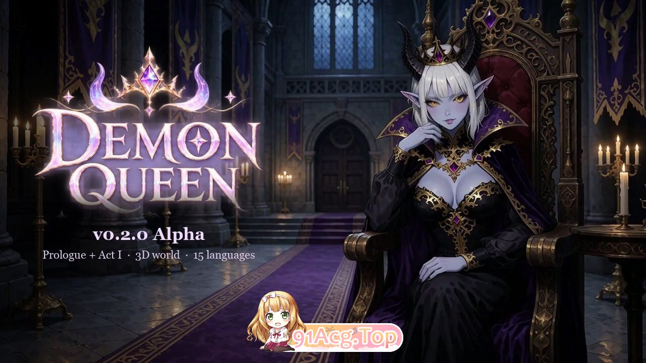 那次心脏病发作让我转生成了暗黑大陆最令人恐惧的魔王女王 PC端 官中版 预览图