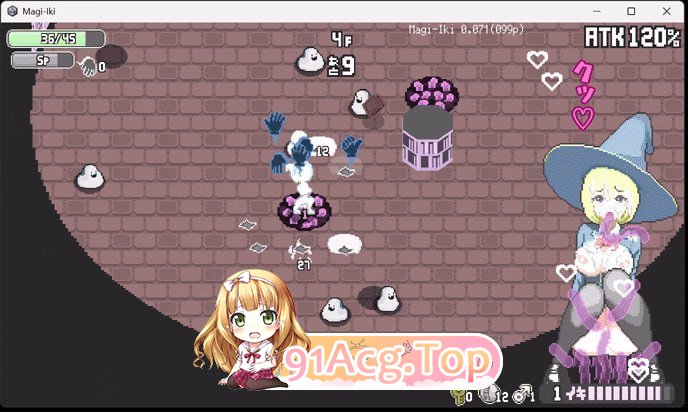 真·高潮～留级魔女与H魔手 マジイキ～落第まじょとＨな魔手v0.490 PC端 官中版 预览图