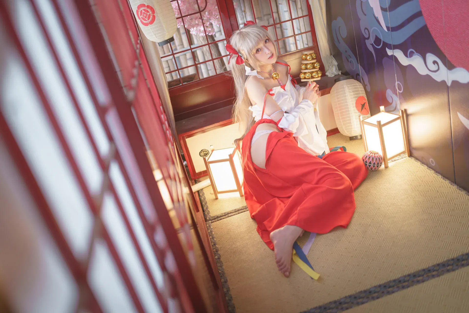 『套图』碧蓝航线 可畏 巫女 - Luisa_零纱 套图 预览图