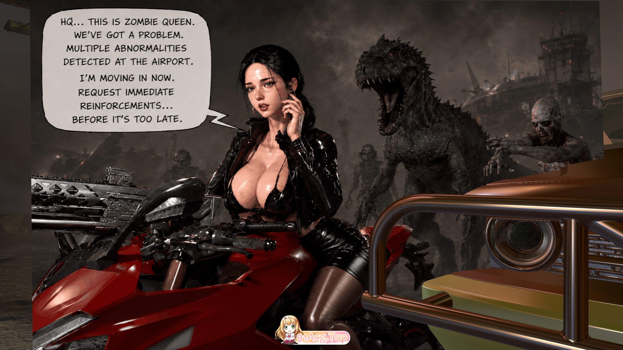 丧尸女王 Zombie Queen 官方中文步兵版 PC端 官中高清版 预览图