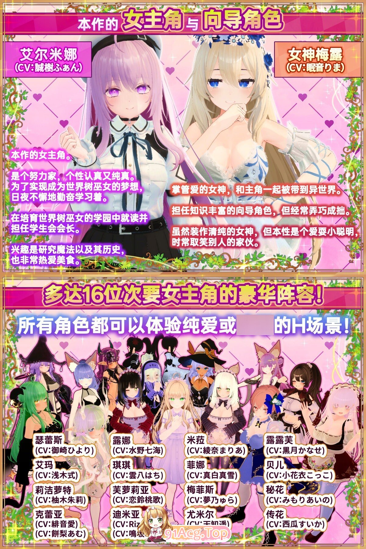 异世界树的巫女～用魔法触摸尽情做色色的事～ 異世界樹の巫女〜魔法のチカラでおさわりHやりたい放題〜 ISExKAI MAIDEN～Osaw PC端 官中高清版 预览图