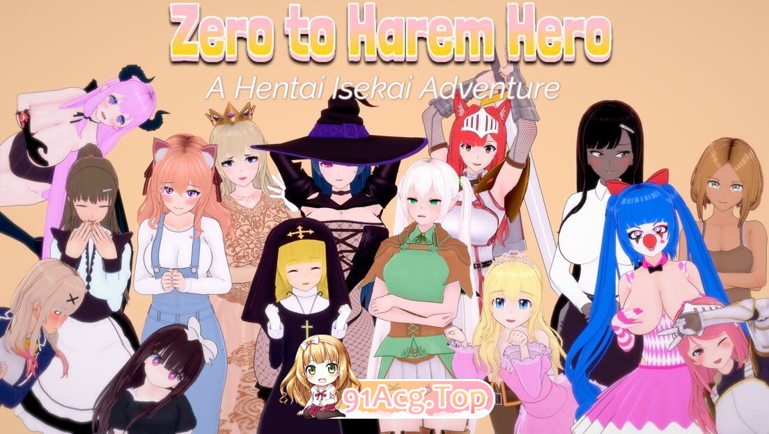 从零到后宫英雄：无尽异世界冒险 Zero to 多角色关系 Hero A Hentai Isekai Adventure v0.2.4 AI汉化步兵版 PC端 AI汉化版高清版 预览图