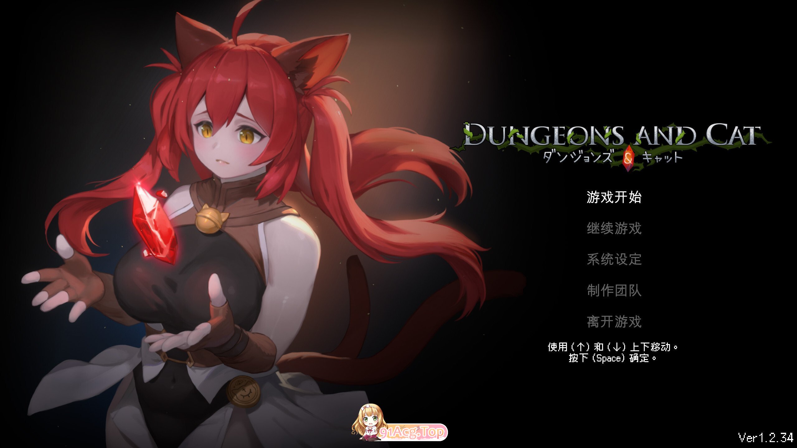 猫与地下城 ダンジョンズ & キャット Dungeons And Cat v1.2.34 官方中文步兵版 PC端 官中高清版 预览图