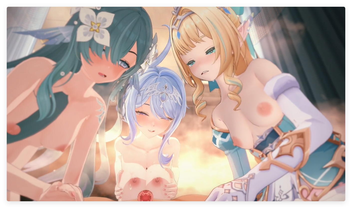 MMD Magujo 9月作品 沃迪亚尼察和维斯娜 动漫视频 PC端 预览图