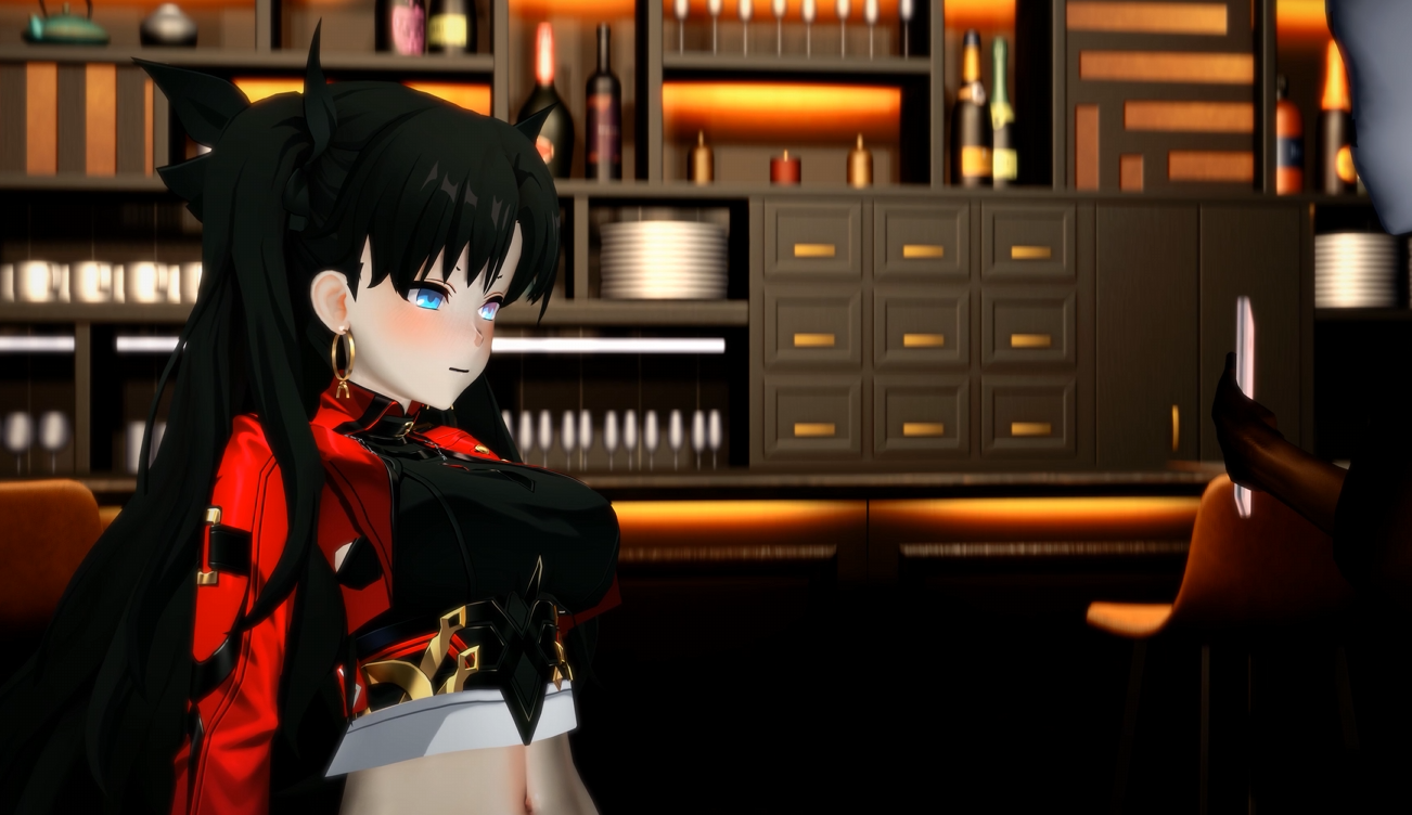 MMD AlphaG 10月作品 远坂凛 Rin Tohsaka X Mob 动漫视频 PC端 预览图
