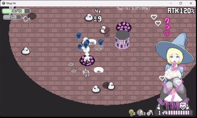 真·高潮～留级魔女与H魔手～v0.490/マジイキ～落第まじょとＨな魔手～ PC端 官中版 预览图