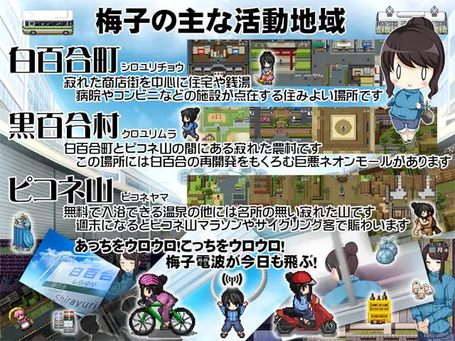 地方经济活性化Survival RPG〜小梅来了!地域活性サバイバルRPG～梅ちゃんがきた! PC端 官中版 预览图