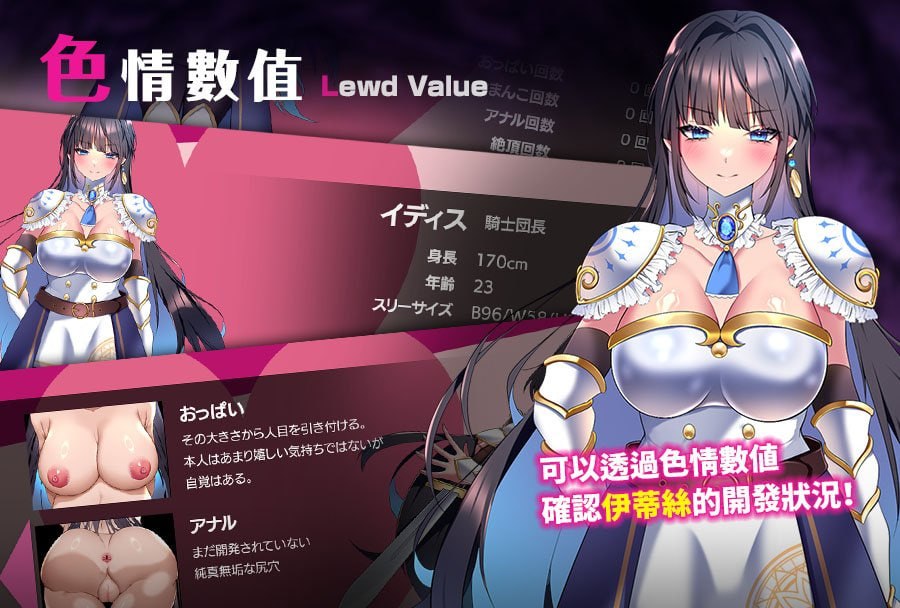 LadyKnight-魅魔迷宫- Lady Knight: The Succubus Labyrinth レディーナイト PC端 官中高清版 预览图