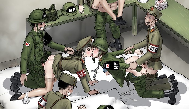 韩漫 教育清纯女兵，轮流插入她们嫩穴 GOGOCHERRY 集 漫画图集 预览图