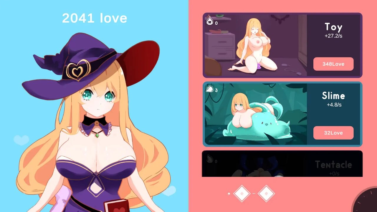 乳揺clicker！见习魔女-魅魔的试炼 乳揺れclicker!魔女見習い~魅魔の試練 PC端 官中更新版 预览图