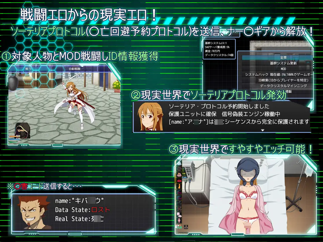 SAO：幽灵协议 SA●: Ghost Protocol PC端 AI汉化完整版 预览图