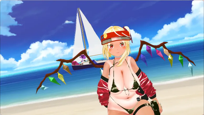 ハチクマ 夏曲线感海弗兰酱的秘密海滩约会 动漫视频 PC端 更新版 预览图