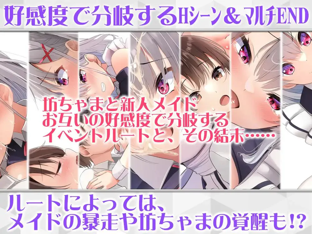 制服女仆新人女仆与少爷的剧情宅邸箱庭性活 v2/メイドイン!～新人メイドと坊ちゃまの、エッチなお屋敷箱庭性活～ PC端 汉化版 预览图