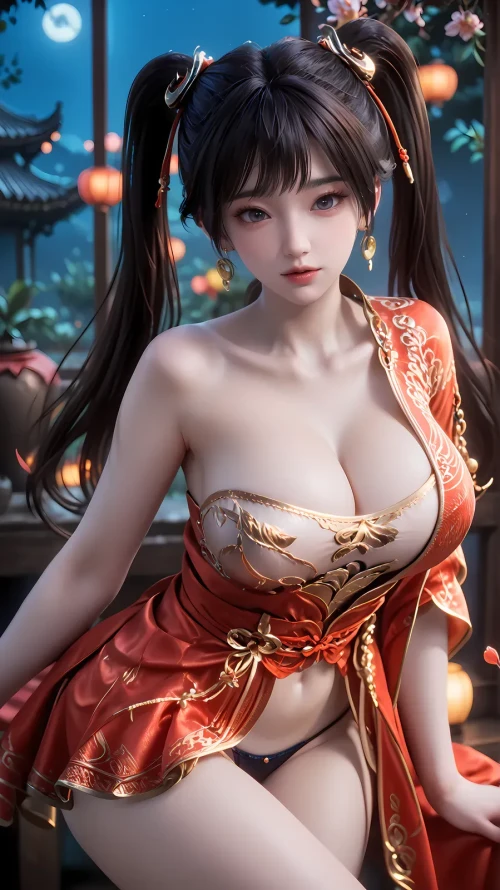 AI绘画罗绮-一斩苍穹 漫画图集 PC端 预览图