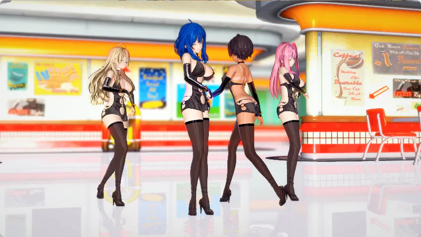 × 烧盐柠檬 × 姬宫华恋 × 四季家梦子 Pink Label 舞蹈 动漫视频 PC端 更新版 预览图
