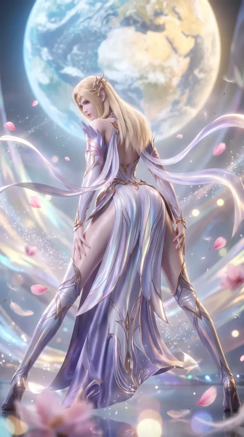 AI绘画千仞雪-斗罗大陆 漫画图集 PC端 预览图