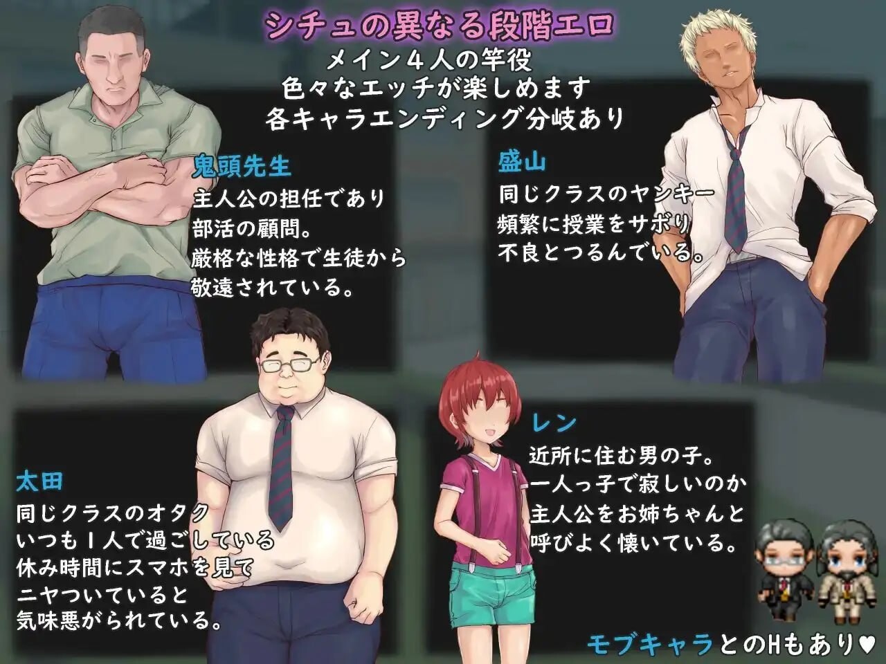 逐渐知晓性的处女～青涩女学生与男人们共度的夏天～ 性に目覚める処女～男達とひと夏の体験～ PC端 官中高清版 预览图