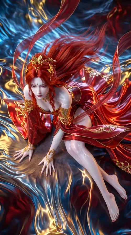AI绘画神冥-完美世界 漫画图集 PC端 预览图
