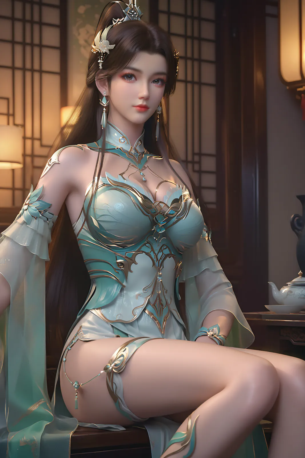 AI绘画薰儿-斗破苍穹 漫画图集 PC端 预览图