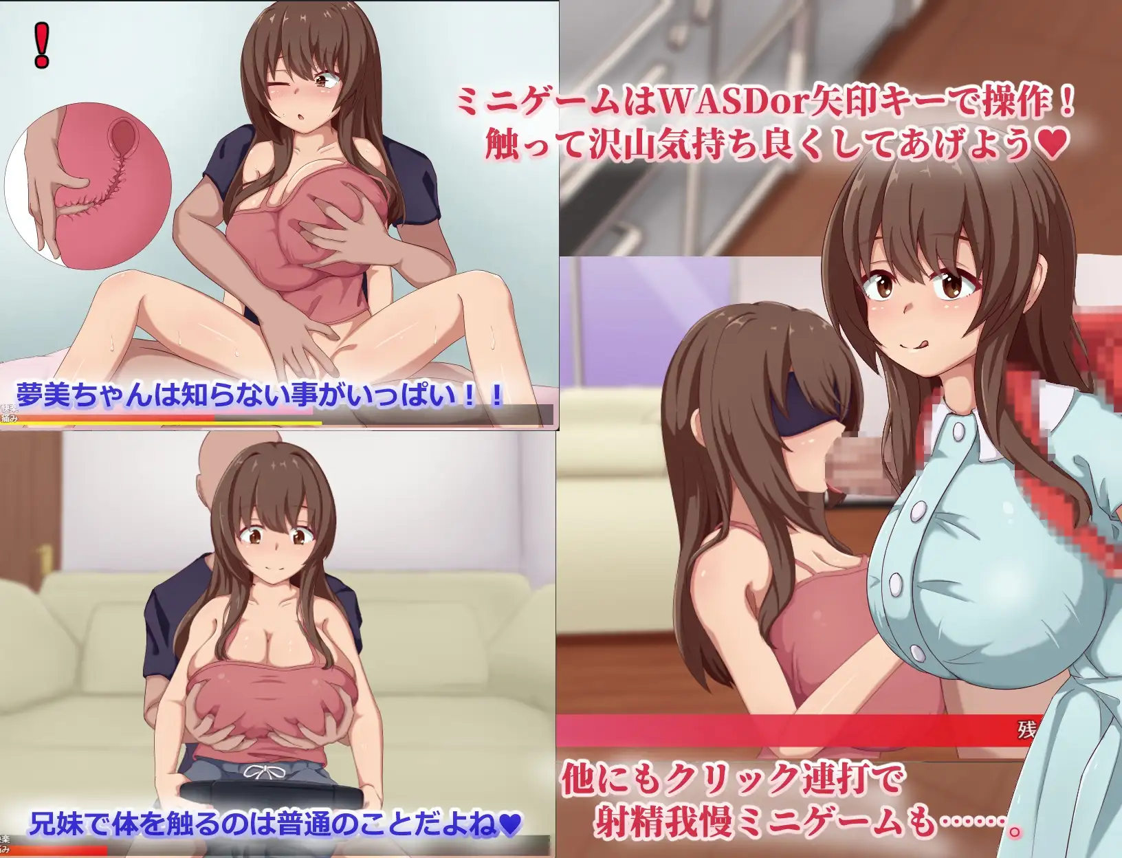 夢美ちゃんすやすや养成记录録 PC端 AI汉化版 预览图