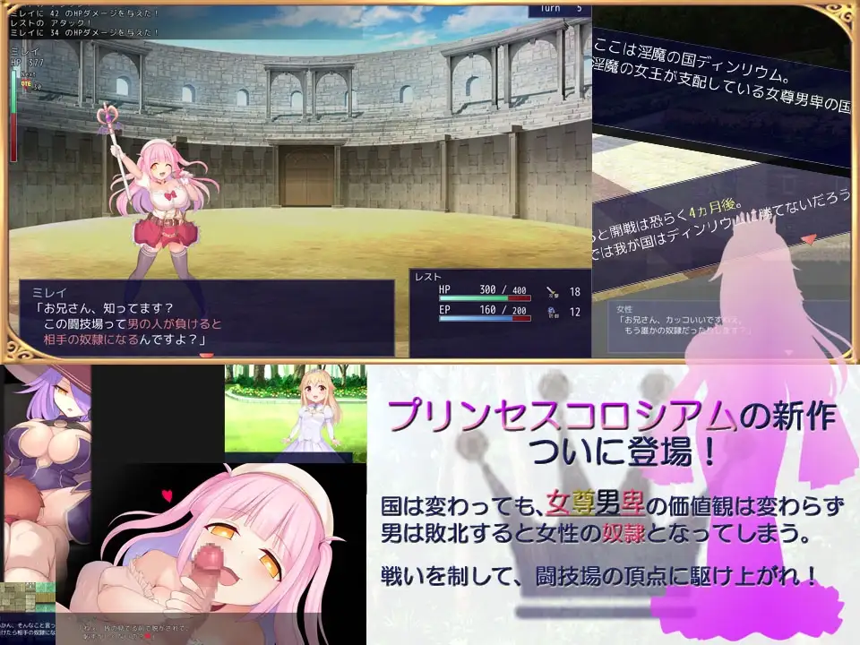 公主竞技场2 プリンセスコロシアム2 PC端 AI汉化版 预览图
