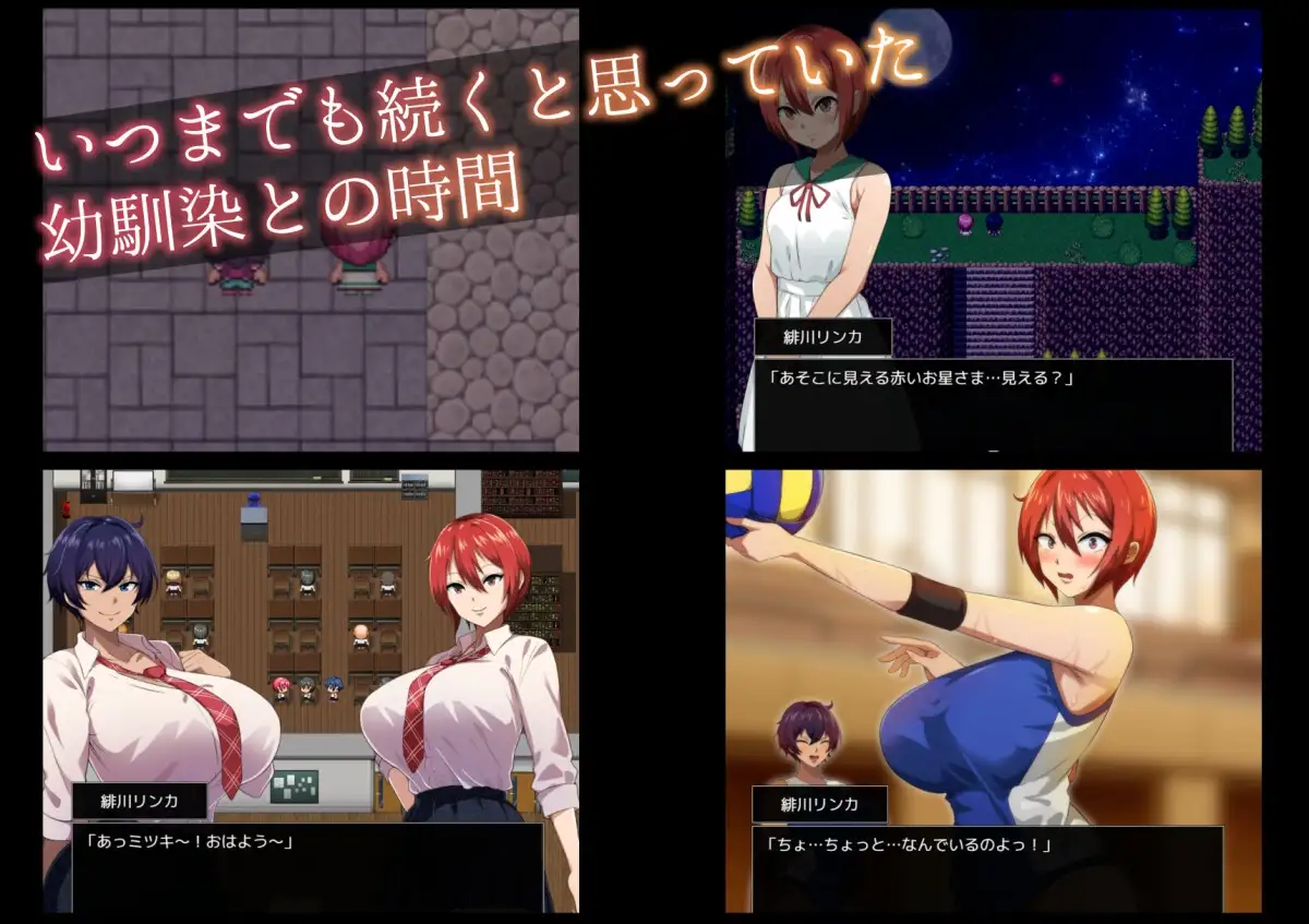 月夜下闪耀的赤红之花 月夜に輝く赤い華 PC端 AI汉化版 预览图