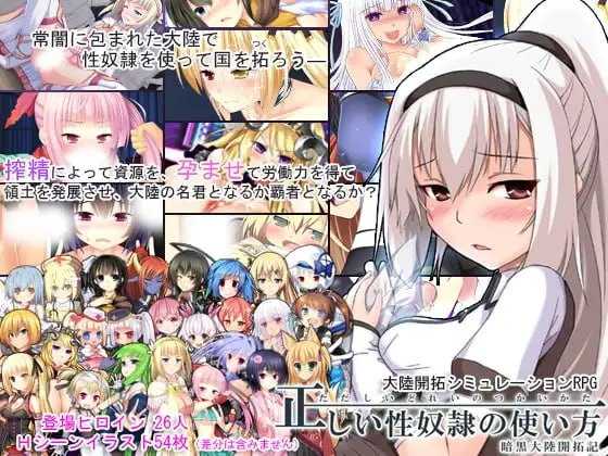 题材隶的正确使用方法-暗黑大陆开拓记- 正しい题材隷の使い方-暗黒大陸開拓記- v2.2.0音频修复版 PC端 汉化版 预览图