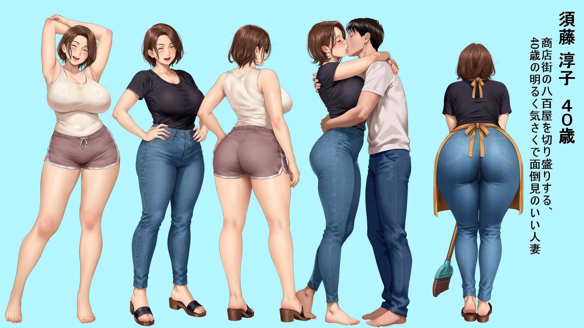 おばさんじゃない、女だった。〜隣の八百屋の奥さんと越えてはいけない夏〜 PC端 AI汉化版 预览图