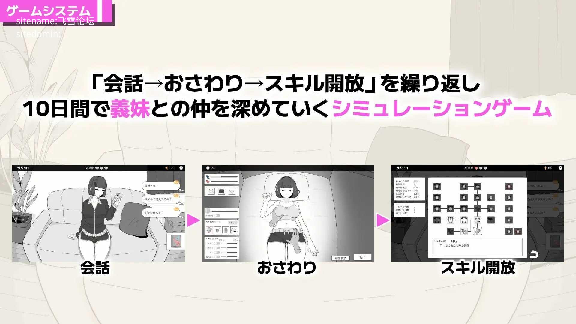 与傲慢义妹的秘密10天/なまいき義妹とヒミツの10日間 PC端 官中版 预览图